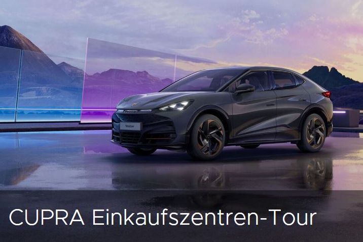 CUPRA Tavascan Einkaufszentren-Tour