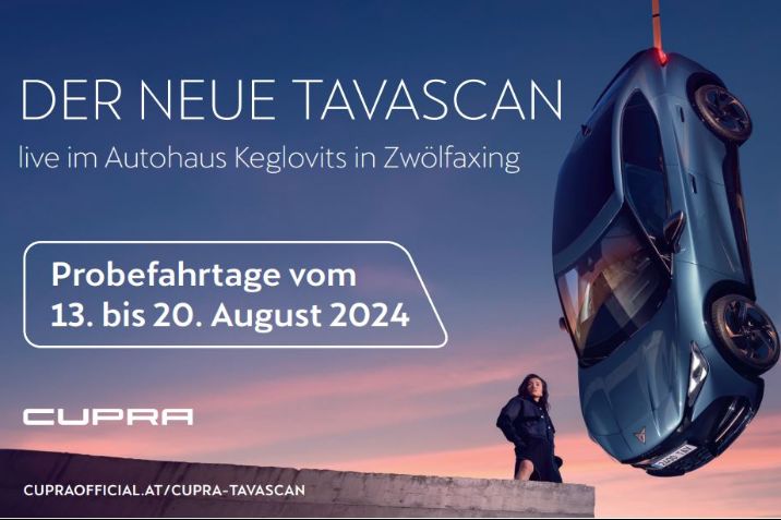 CUPRA Tavascan Probefahrtage